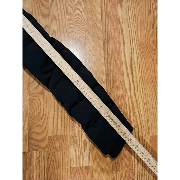 ZARA Black Wind Protection Down Puffer Jacket Winter Coat Size XS EUC - Picture 9 of 13